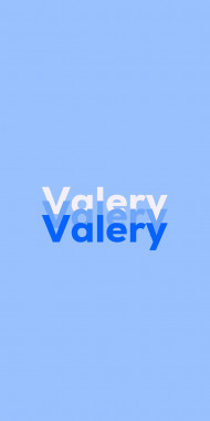 Name DP: Valery