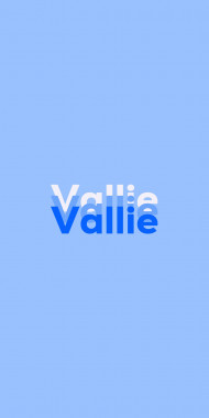 Name DP: Vallie