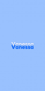 Name DP: Vanessa