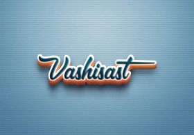 Cursive Name DP: Vashisast