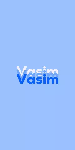Name DP: Vasim