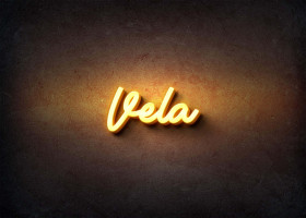 Glow Name Profile Picture for Vela