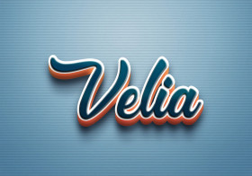 Cursive Name DP: Velia