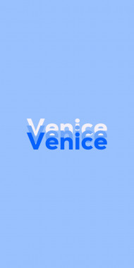 Name DP: Venice