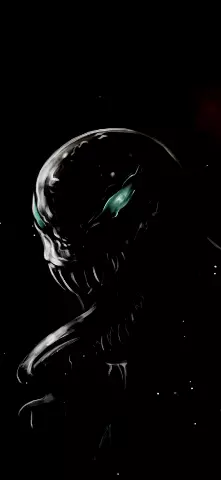Venom Superheroes Movies Amoled Wallpaper with Darkness, Fictional character & Illustration