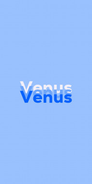 Name DP: Venus