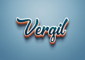 Cursive Name DP: Vergil