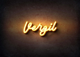 Glow Name Profile Picture for Vergil