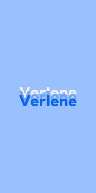 Name DP: Verlene