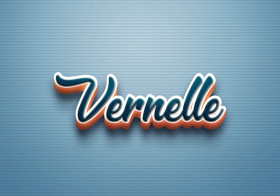 Cursive Name DP: Vernelle