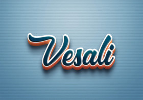 Cursive Name DP: Vesali