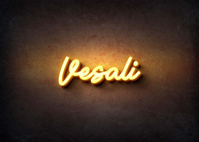 Glow Name Profile Picture for Vesali