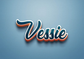 Cursive Name DP: Vessie