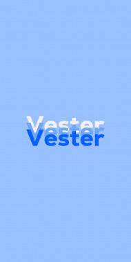 Name DP: Vester