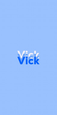 Name DP: Vick