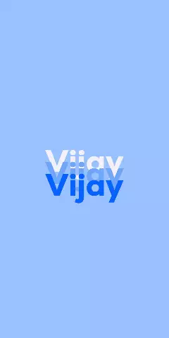 Vijay Name Wallpaper