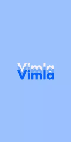 Name DP: Vimla