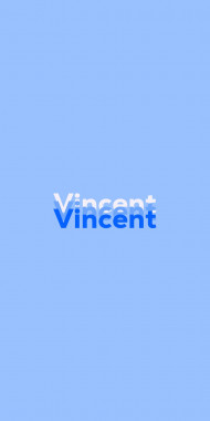 Name DP: Vincent