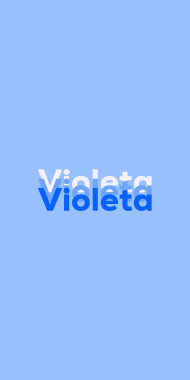 Name DP: Violeta