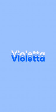 Name DP: Violetta
