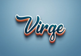 Cursive Name DP: Virge
