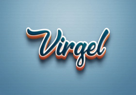Cursive Name DP: Virgel