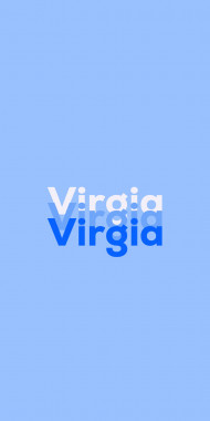 Name DP: Virgia