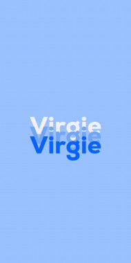 Name DP: Virgie
