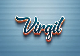 Cursive Name DP: Virgil
