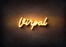 Glow Name Profile Picture for Virpal