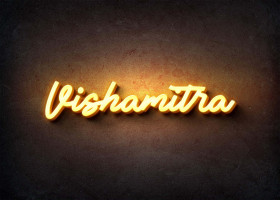 Glow Name Profile Picture for Vishamitra