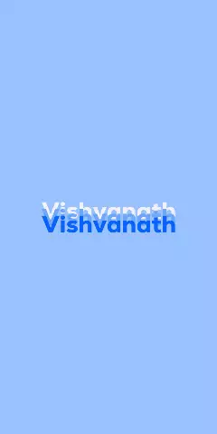 Name DP: Vishvanath