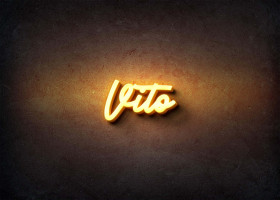 Glow Name Profile Picture for Vito
