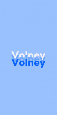 Name DP: Volney