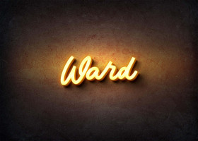 Glow Name Profile Picture for Ward