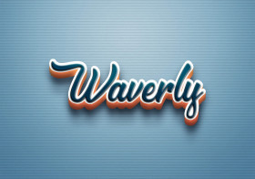 Cursive Name DP: Waverly