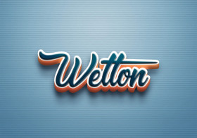 Cursive Name DP: Welton
