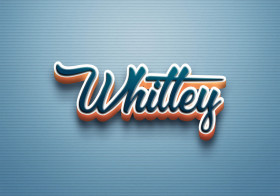 Cursive Name DP: Whitley