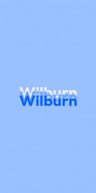 Name DP: Wilburn