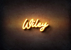 Glow Name Profile Picture for Wiley
