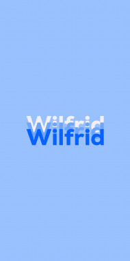 Name DP: Wilfrid