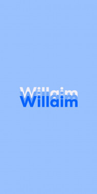 Name DP: Willaim