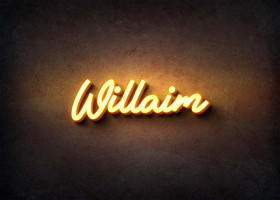 Glow Name Profile Picture for Willaim