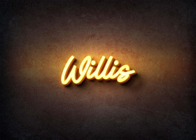 Glow Name Profile Picture for Willis