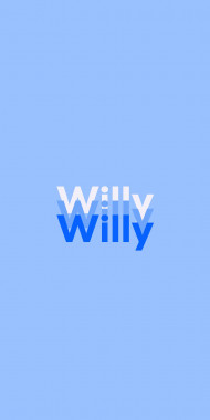 Name DP: Willy