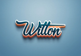 Cursive Name DP: Wilton
