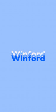 Name DP: Winford