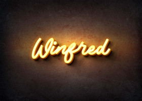 Glow Name Profile Picture for Winfred