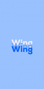 Name DP: Wing