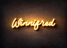 Glow Name Profile Picture for Winnifred